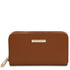 Gaia - Double zip around leather wallet